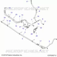 REFROIDISSEMENT ROUTING, MANIFOLD