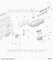 ADMISSION MANIFOLD AND FUEL RAIL