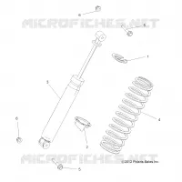SUSPENSION ARRIERE SHOCK