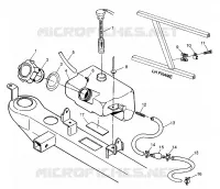RESERVOIR D'HUILE XPLORER 400L W969140 (4935983598A014)