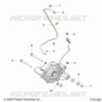 SYSTÃˆME DE TRANSMISSION, FRONT GEARCASE MOUNTING