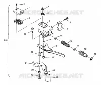 MAITRE CYLINDRE XLT 0970756, XLT SKS 0970556,  and XLT RMK 0970956 (4937693769B001)