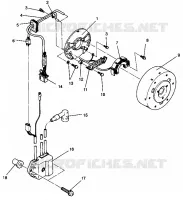 STATOR ASSEMBLY 500 EFI 0942774 and EFI SKS 0942574 (4924982498038A)