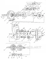 FREIN   CARTER DE CHAINEE 400 TO SERIAL NUMBER 1802329 (4919241924013A)