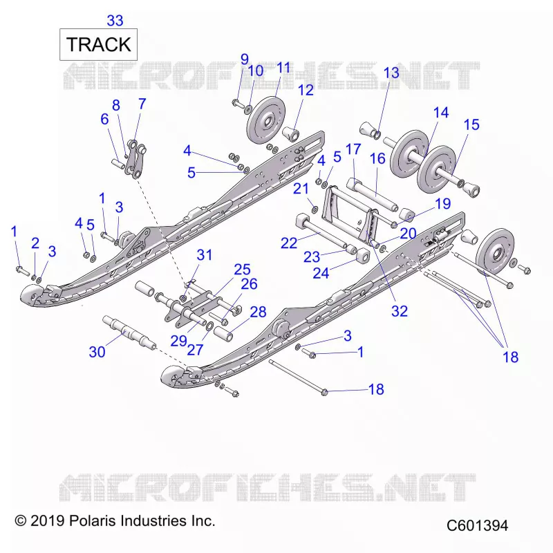 SUSPENSION ARRIERE AND TRACK