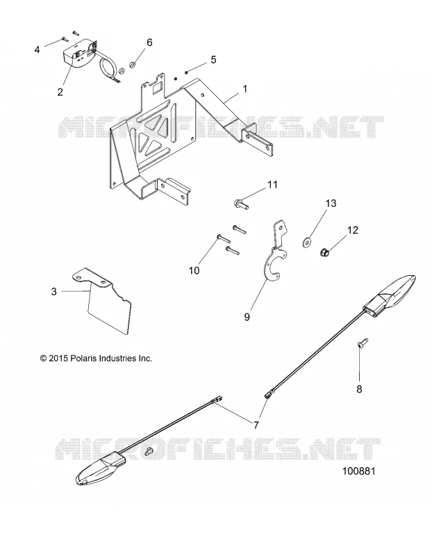 ELECTRICITE, TURN SIGNALS AND LICENSE PLATE