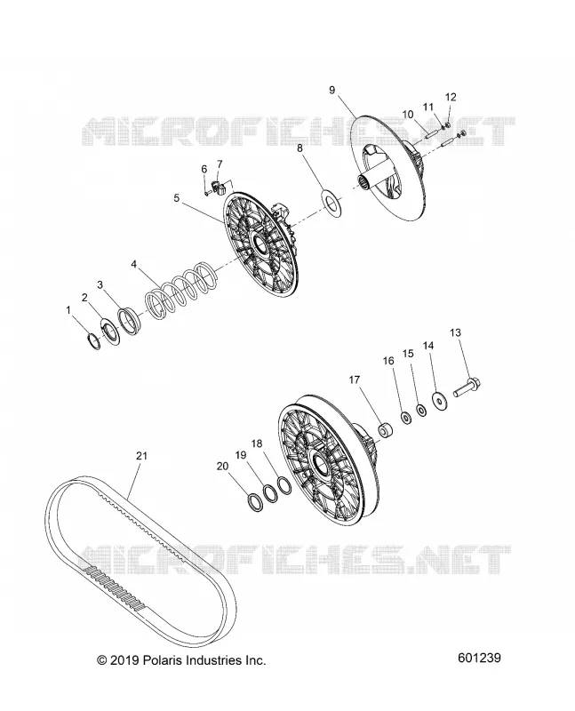 SYSTÃˆME DE TRANSMISSION, CLUTCH, SECONDARY