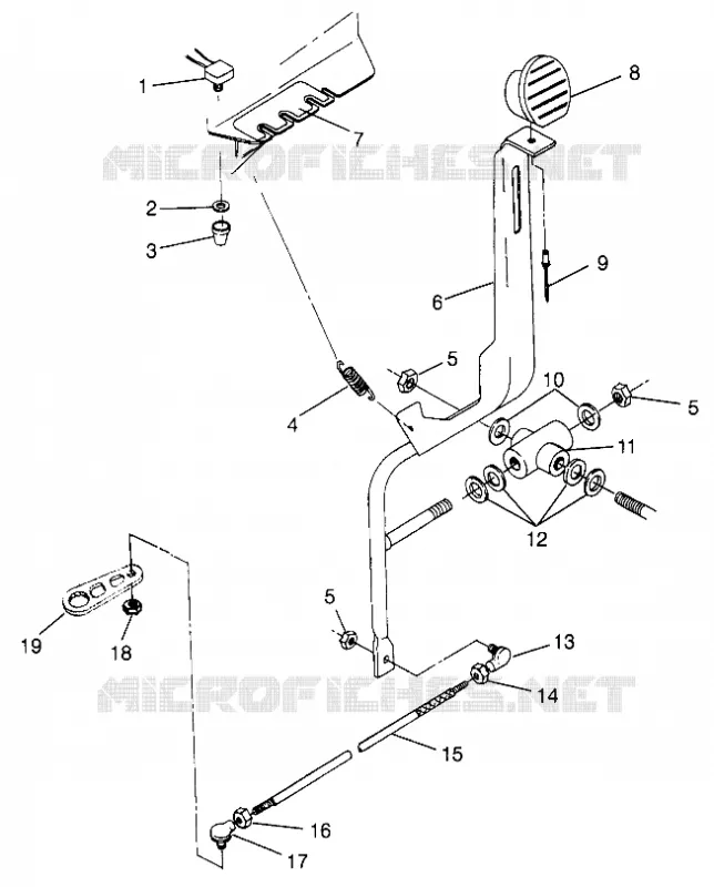 SYSTÈME DE SELECTION DE VITESSE Trail Boss W97AA25C (4940574057C005)