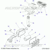 ENGINE, PRISE D'AIR SYSTEM