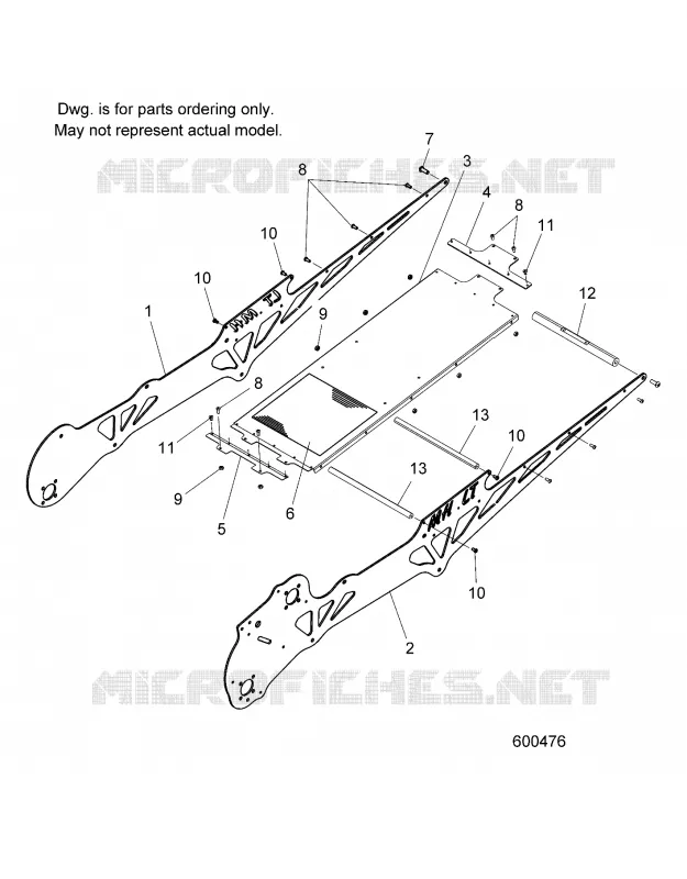 CHASSIS, TUNNEL ASM.