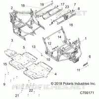 CHASSIS, CHASSIS AND SKID PLATES