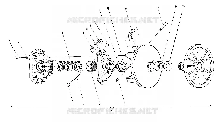 EMBRAYAGE DE TRANSMISSION (4910941094025A)