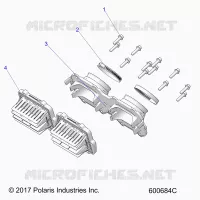 ENGINE, REED VALVE AND CORPS DE PAPILON ADAPTOR