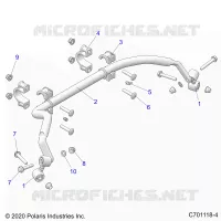 SUSPENSION, REAR BARRE STABILISATRICE