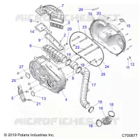 SYSTÃˆME DE TRANSMISSION, CLUTCH COVER AND DUCTING