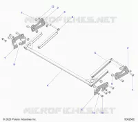 CAPOT HINGE ASM.