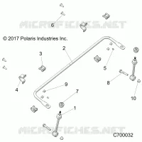 SUSPENSION AVANT STABILIZER BAR