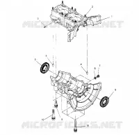 CARTERS MOTEUR ASSEMBLY LITE 0953433 and LITE DELUXE 0953431 (4928902890C009)