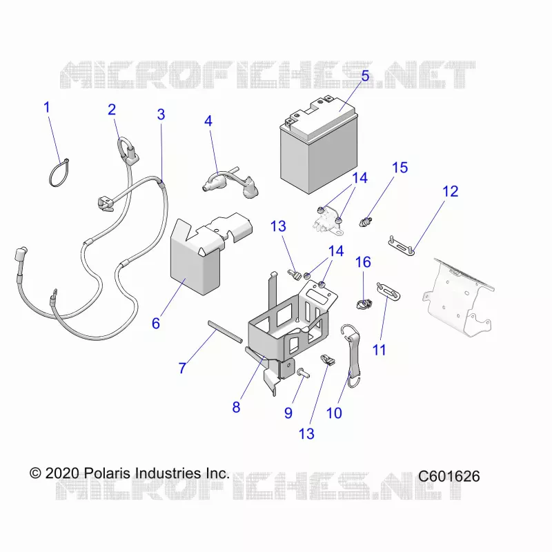 ELECTRICITE, BATTERY/BOX AND CABLES