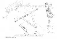 SUSPENSION, A-ARM and SUPPORT MOUNTING