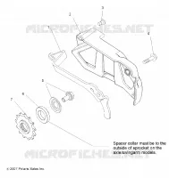 SYSTÈME DE TRANSMISSION, FRONT SPROCKET GUARD