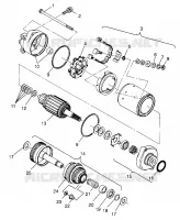 DEMARREUR SL 700 B974071, Intl. SL 700 I974071, SL 700 Deluxe B974072 (4940874087C013)