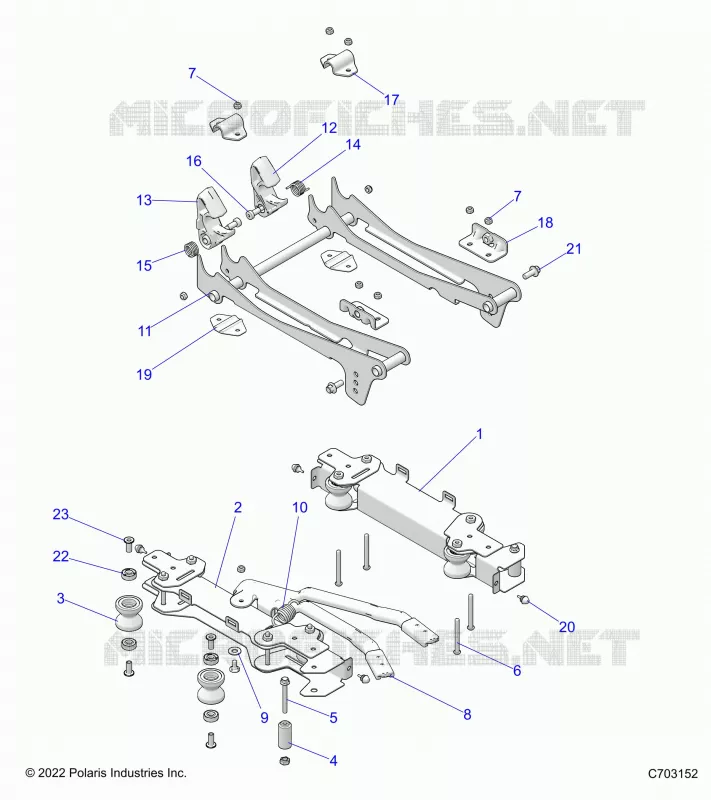 SIEGE MOUNTING, DRIVER