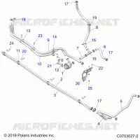REFROIDISSEMENT ROUTING, MANIFOLD