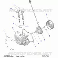 ELECTRICITE, IGNITION SYSTEM, W/STATOR COVER
