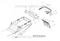CHASSIS REAR PARE CHOCS, HITCH AND SNOW FLAP