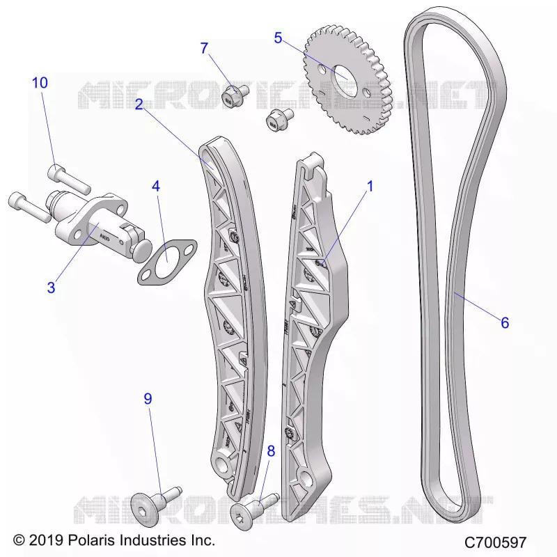 CHAINE DE DISTRIBUTION AND TENSIONER