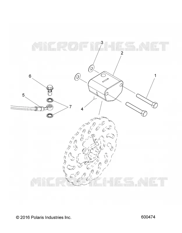 FREINS, FREIN LINE AND CALIPER