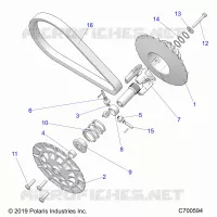 SYSTEME DE TRANSMISSION, CLUTCH, SECONDARY