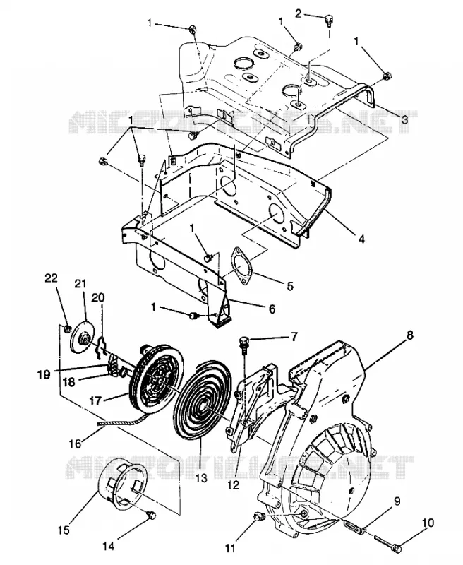 CARTERS REFROIDISSEMENT   LANCEUR TRAIL 0972761, EUROPEAN TRAIL E972761,  TRA (4938313831D008)