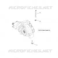 SYSTÈME DE TRANSMISSION, SUPPORT PONT, FRONT