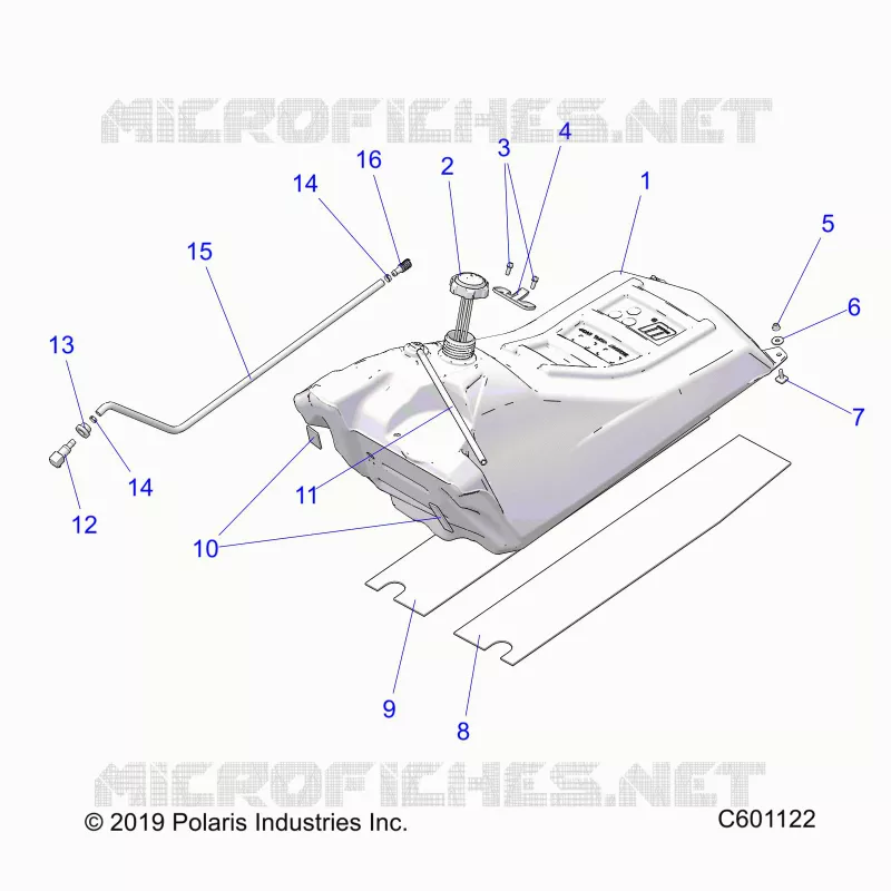 SYSTÃˆME D'ALIMENTATION, FUEL TANK ASM.