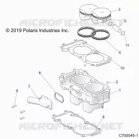 CYLINDRE AND PISTON