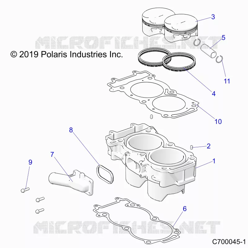 CYLINDRE AND PISTON