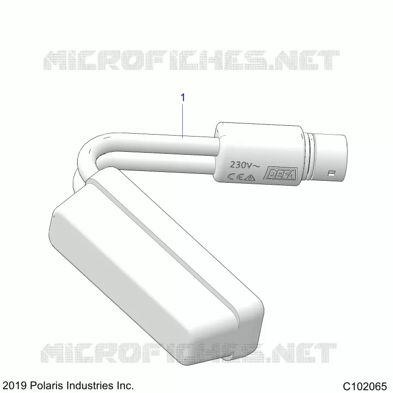 ELECTRICITE, ENGINE BLOCK HEATER