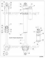SUSPENSION AVANT SHOCK INTERNALS