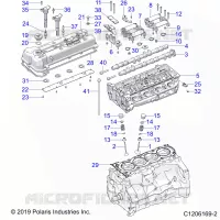 ENGINE, HEAD ASM AND SOUPAPES