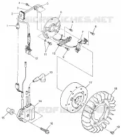 STATOR WIDETRAK GT 0972061 and EUROPEAN WIDETRAK GT E972061 (4938173817C012)