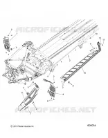 CHASSIS, PROTECTION D'EMBRAYAGE AND FOOTRESTS