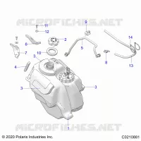 SYSTÃˆME D'ALIMENTATION, FUEL TANK ASM.