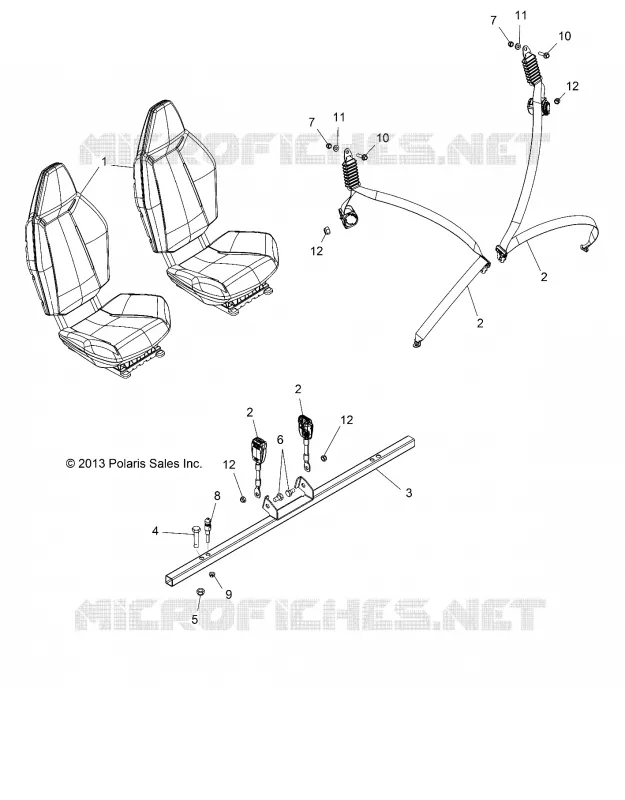 SIEGE MOUNTING and BELTS