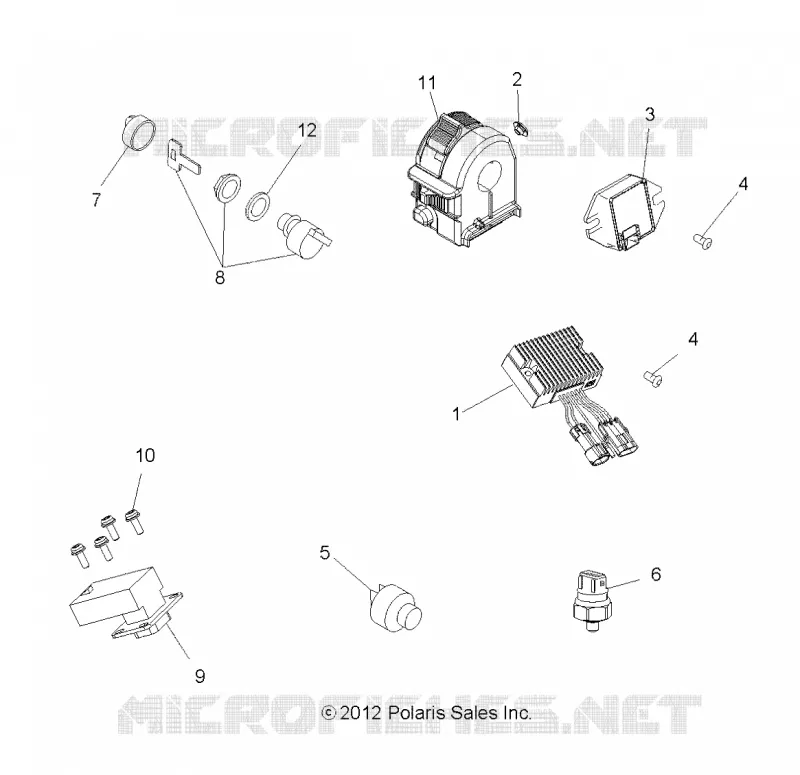 BOUTONS and CAPTEURS and CONTROL MODULES