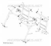 CHASSIS, CAB CADRE