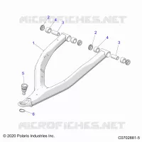 SUSPENSION AVANT CONTROL ARMS UPPER