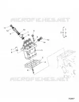 ENGINE, POMPE D'INJECTION