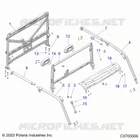 CHASSIS, CAB CADRE